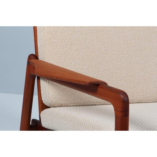 Vintage Danish Lounge Chair in Teak by Tove & Edvard Kindt Larsen, 1960s For Sale - Image 4 of 9