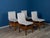 This elegant set of four chairs, designed by Vittorio Introini for Saporiti in the 1960s, is an authentic expression of...