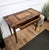 Brown Italian Walnut Marquetry Desk, 1980s For Sale - Image 8 of 11
