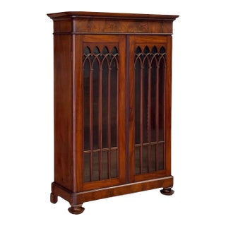 Mahogany Biedermeier Bookcase, Circa 1830 For Sale
