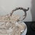 Art Nouveau 1960s Art Nouveau Silver Plate Serving Tray or Dish For Sale - Image 3 of 8