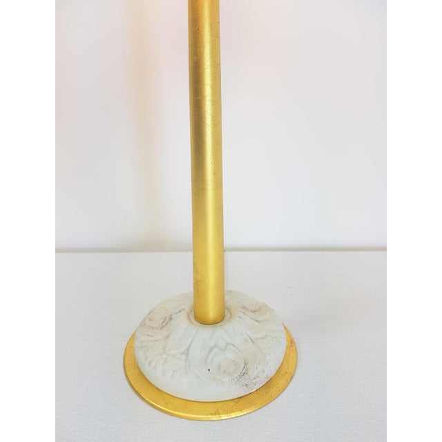 Regency Golden Table Lamp by Giulia Mangani, 1970s For Sale - Image 6 of 10