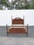 1940s Mahogany Full Size Poster Pineapple Finial Bed 6412 For Sale - Image 16 of 18