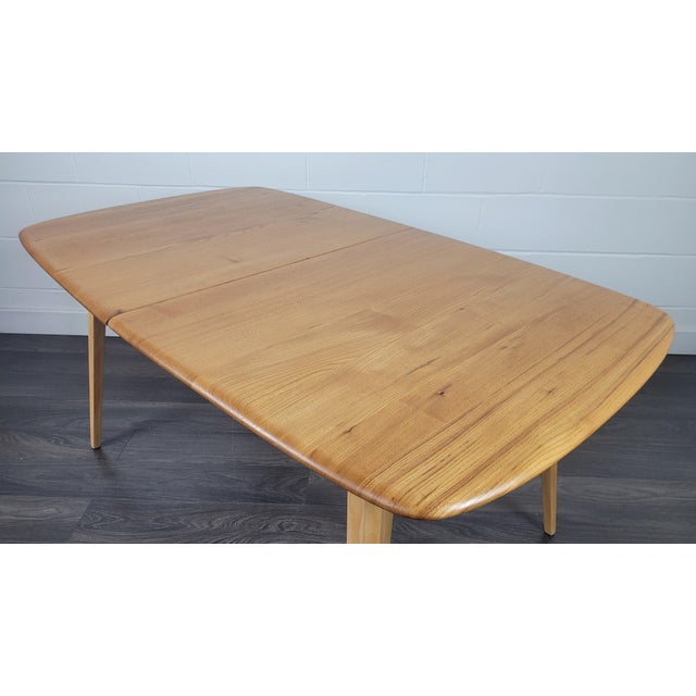 Grand Windsor Extending Dining Table from Ercol, 1970s For Sale - Image 11 of 15