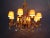 Mazarin Chandelier in Gilded Bronze and Crystal, 1940s For Sale - Image 4 of 12