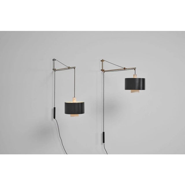 Italian Model 2061 Wall Lamp by Gaetano Sciolari for Stilnovo, 1954 For Sale - Image 15 of 16
