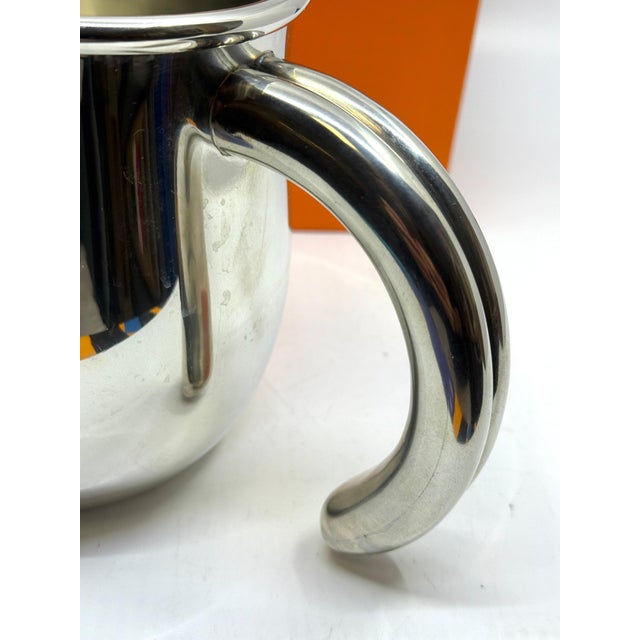 Metal Late 20th Century Hermes Etain Pitcher with Original Box - 3 pcs For Sale - Image 7 of 13