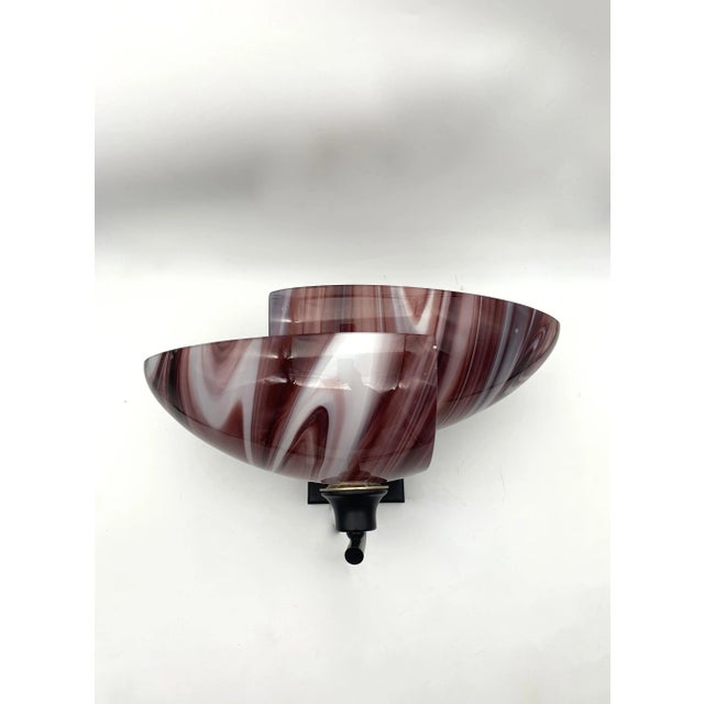 Glass Wall Lamp from Vistosi, 1980s, Set of 2 For Sale - Image 7 of 7