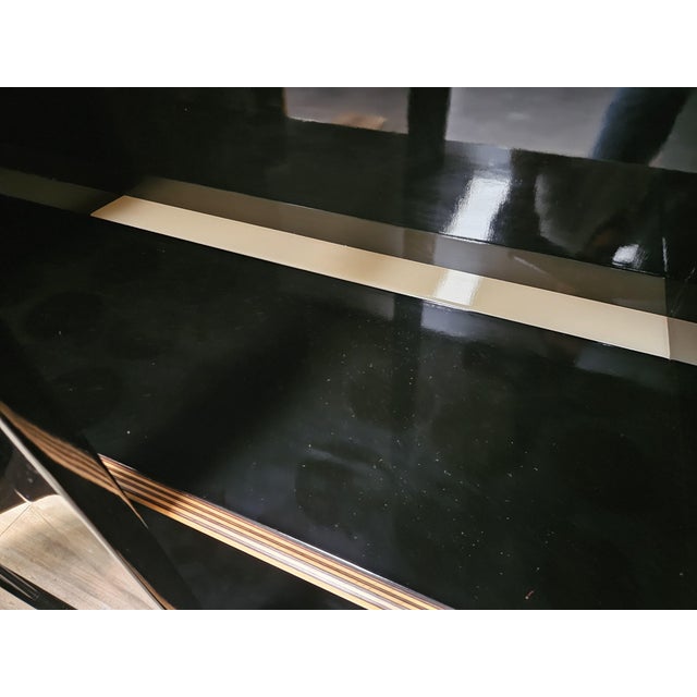 Sideboard in Lacquered Wood with Illuminated Compartment by Pierre Cardin, 1970 For Sale - Image 15 of 18