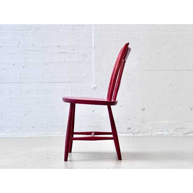 Nässjö Stolfabrik Nesto Y9 Pine Chair from Nässjö Stolfabrik Sweden, Mid-Century For Sale - Image 4 of 14