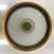 Large Itallian Mid-Century Opaline Glass Vase With Gilt Accents For Sale - Image 4 of 10
