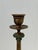 Neoclassical 19th Century Italian Gilt Bronze and Patinated Brass Neoclassical Candlestick For Sale - Image 3 of 9