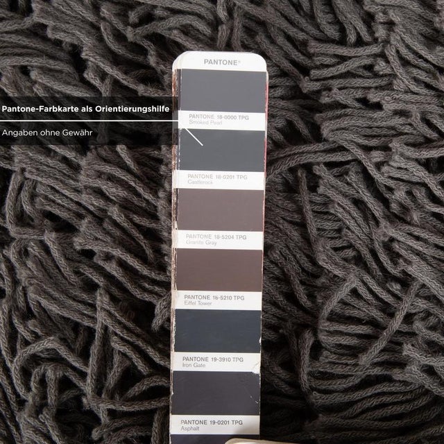 Gray Grey Wool Lana Rug from JAB Anstötz For Sale - Image 8 of 9