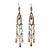 Vintage Victorian Style Shoulder Duster Costume Earrings - a Pair For Sale