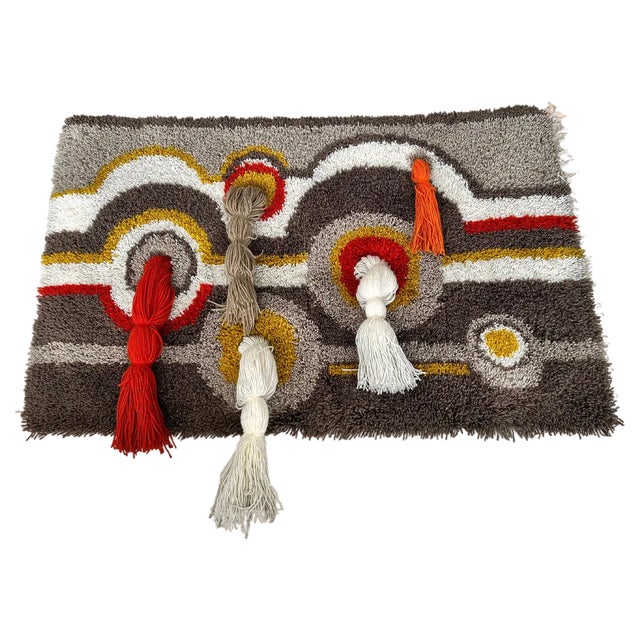 Mid-Century Wall Tapestry, Denmark, 1968 For Sale