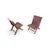 Vintage Chairs in Almazan Oak and Leather by Pierre Lottier, 1950s, Set of 2 For Sale - Image 6 of 11