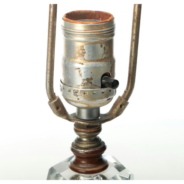 1950s American St. Clair Paperweight Glass Mid-Century Modern Lamp For Sale - Image 9 of 12