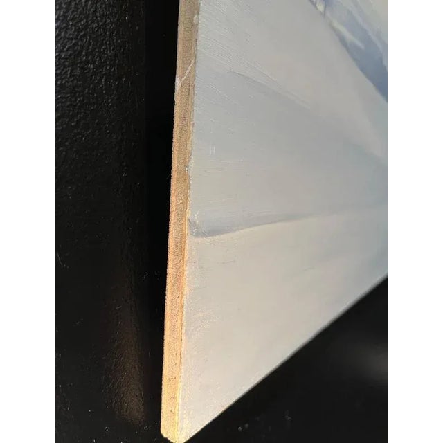 Claude Sauthier, Gros De Vaud, Oil on Wood, 1970s For Sale - Image 9 of 11