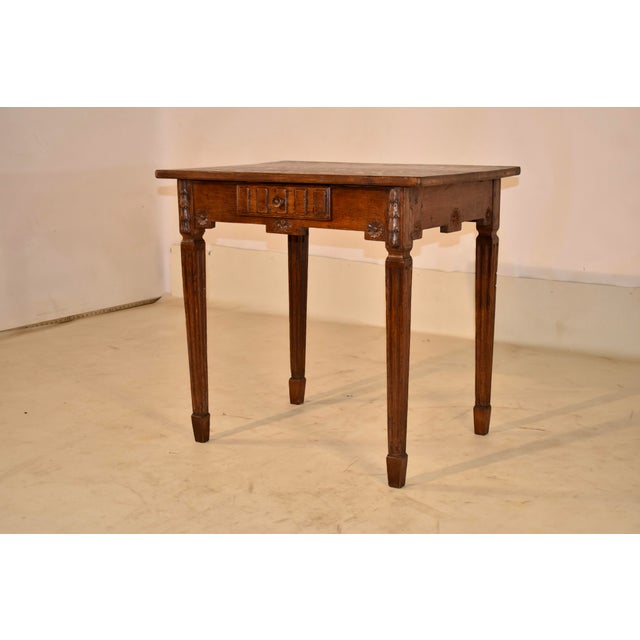 19th Century French Oak Side Table For Sale In Greensboro - Image 6 of 11