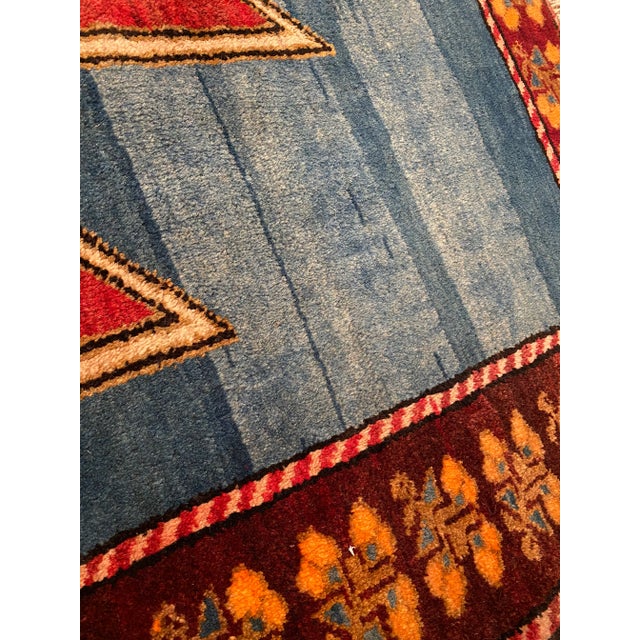 Red 1940s Pasargad Semi- Persian Sultanabad Wool Rug - 4'6" x 6' For Sale - Image 8 of 9