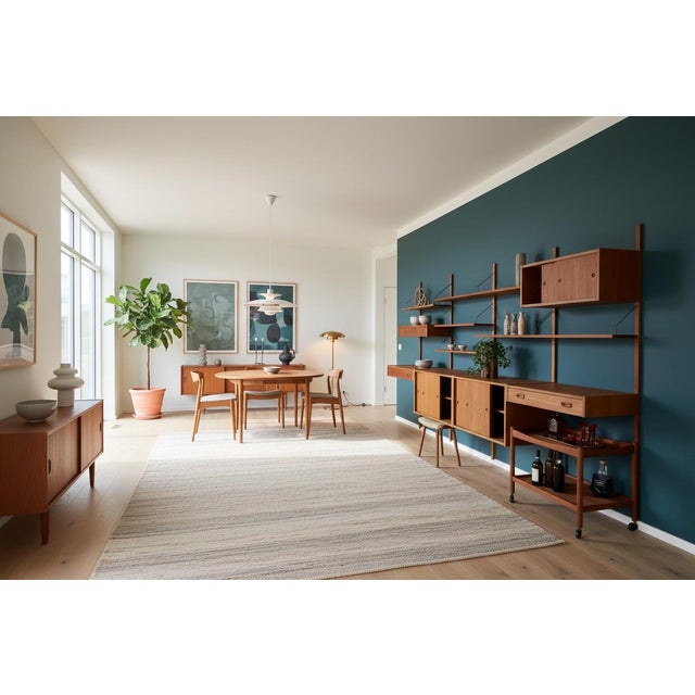 Large PS System Shelving in Teak, Denmark, 1960s For Sale - Image 16 of 18