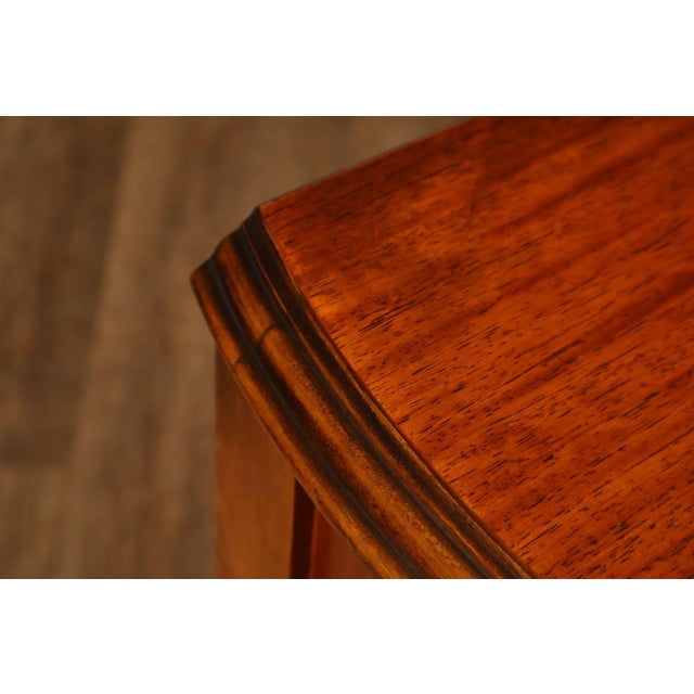 Wood 1930's French Louis XV Style SatinwoodInlaid Writing Desk Vanity For Sale - Image 7 of 18