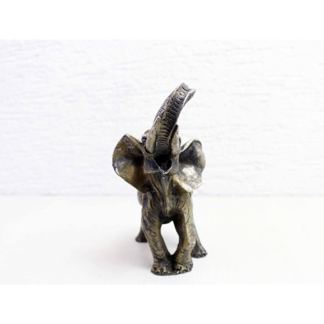 Mid-Century Metal Elephant Figurine, 1960s For Sale - Image 10 of 13