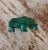 Malachite Carved Hippopotamus Shaped Stones - Set of 3 For Sale In Dallas - Image 6 of 10