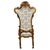 Textile Antique Rococo Revival French Giltwood Armchair with Floral Upholstery For Sale - Image 7 of 11