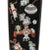 Chinese Famille Noir porcelain vase. Famille Noire "black family" refers to porcelain with a black background. The vase is...