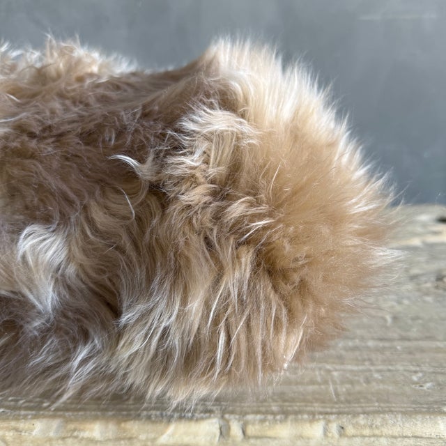 Not Yet Made - Made To Order Genuine Sheepskin Lumbar Pillow 12x20 For Sale - Image 5 of 5