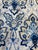 1.5 Yards of Waverly Fabric in a Blue Damask Garden Print For Sale - Image 4 of 7