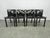 Set of four dining chairs designed by Anna Castelli Ferrieri and produced by Kartell, Italy, during the 1980s. The model...