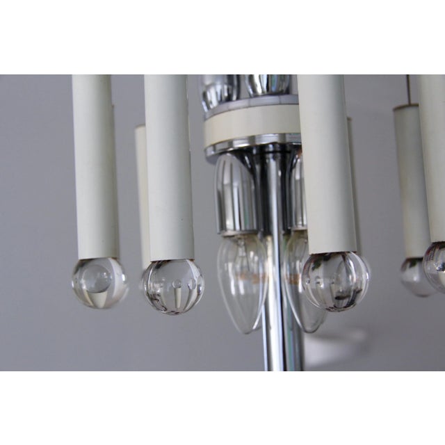 Small Italian Chandelier, 1970s For Sale - Image 6 of 14