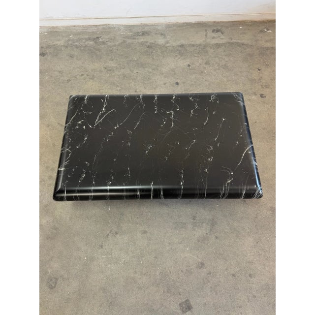 Paint 1980s Post Modern Round Lacquer Coffee Table For Sale - Image 7 of 12