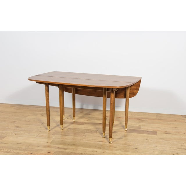 Brown Mid-Century Dining Table from G-Plan, United Knigdom, 1950s For Sale - Image 8 of 18