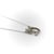 1940s 1940s Retro Platinum Encrusted Squirrel Pendant With 14k White Gold Chain For Sale - Image 5 of 9