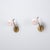 Italian Sculptural Brass Wall Sconces with Opaline Globe Shades, 1950s, Set of 3 For Sale - Image 12 of 12