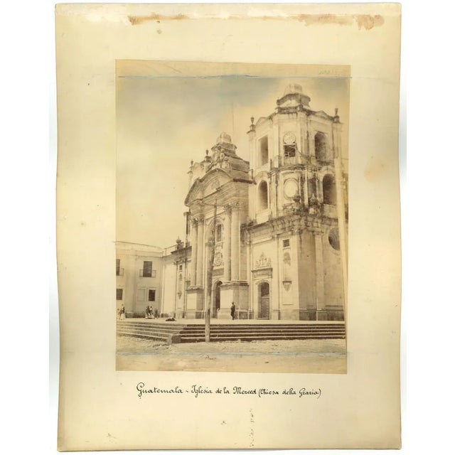 Ancient Views of Guatemala City is a lot of three albumen prints made by unknown photographer in the 1880s. Prints in...
