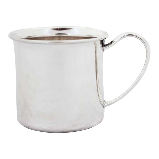 Sterling Silver Baby Cup For Sale