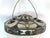 Moroccan Vintage Yemeni Concertina Lantern Tinned Filigree Accordion Hanging Lamp Jeweled For Sale - Image 3 of 17