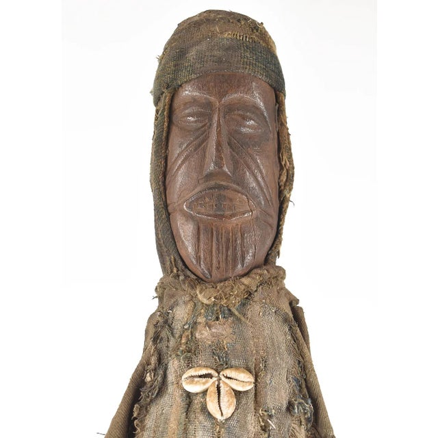African Early 20th Century Toma Standing Wood Figure Guinea For Sale - Image 3 of 7