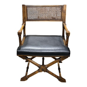 1970s Campaign Style Arm Chair