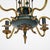 French Vintage Empire Style Arrow Chandelier For Sale - Image 4 of 9