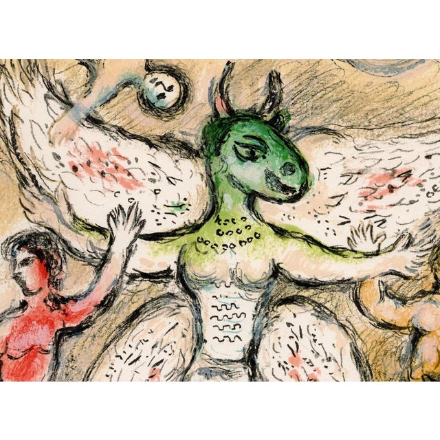 Modern Marc Chagall, Eupeithes from Odyssey, 1989, Lithograph For Sale - Image 3 of 15