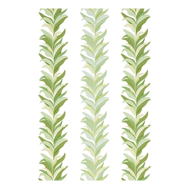 The House of Scalamandré Chira Island Wallpaper, Leaf For Sale