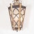 Vintage Gilt Metal Lantern For Sale - Image 9 of 12
