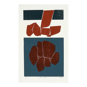 1972 Roger Martin of the Earth Woodcut