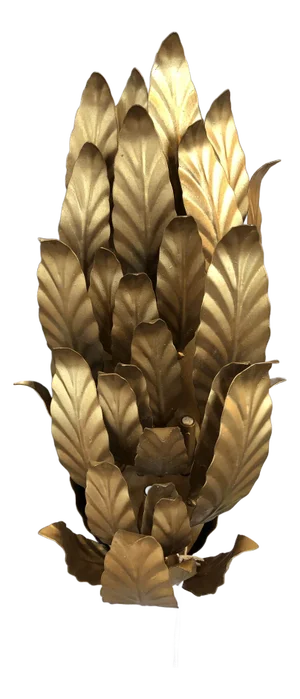 Currey & Company Apollo Gold Leaf Wall Sconce