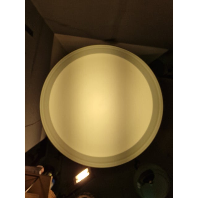 Model 2114 Pendant with Grey Opal Glass Lampshade by Gino Sarfatti for Arteluce, 1960s For Sale - Image 9 of 18